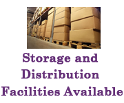 storage and distribution available
